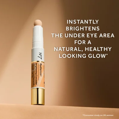 Instantly brightens the under eye area for a natural, healthy looking glow.