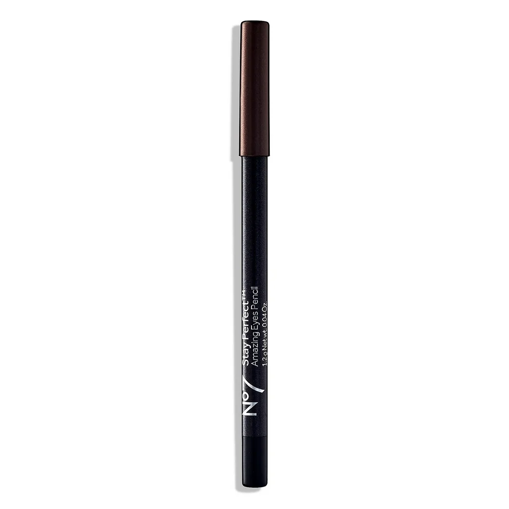No7 Stay Perfect Eye Pencil 1.2g - Brown Image 1
