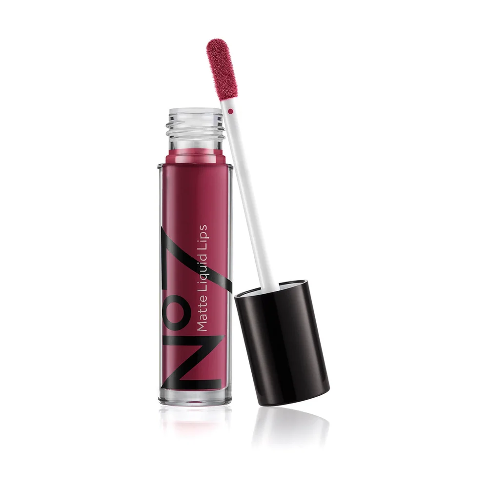 No7 Matte Liquid Lips Courage 4ml Image 1