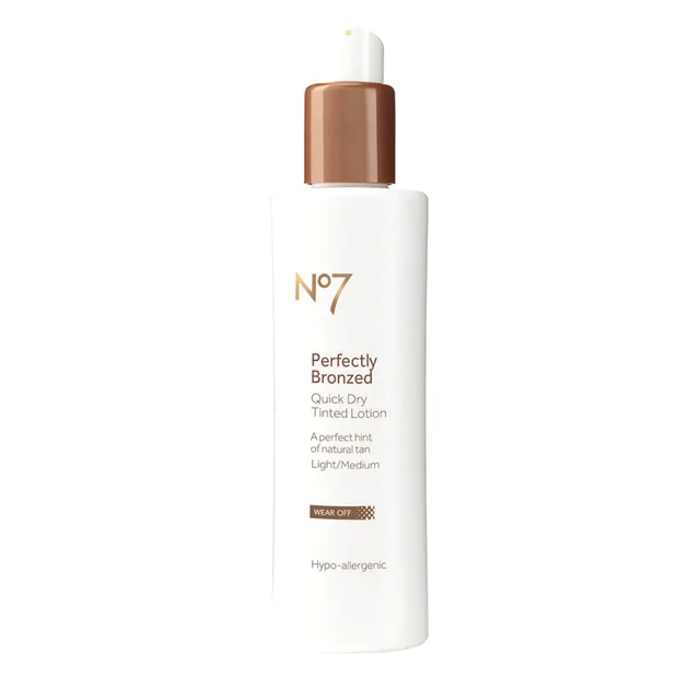 No7 Perfectly Bronzed Self Tan Quick Dry Tinted Lotion 200ml