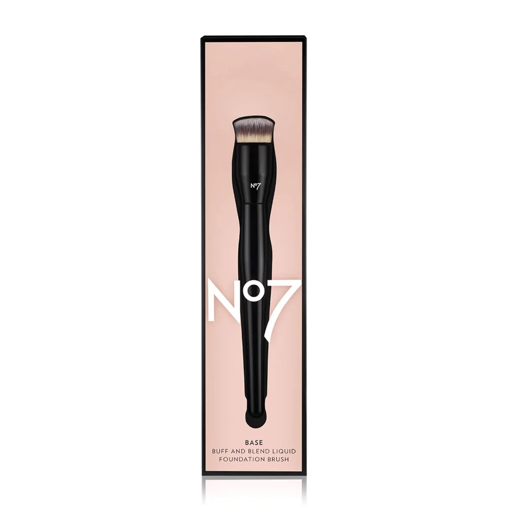 No7 Buff & Blend Liquid Foundation Brush Image 1