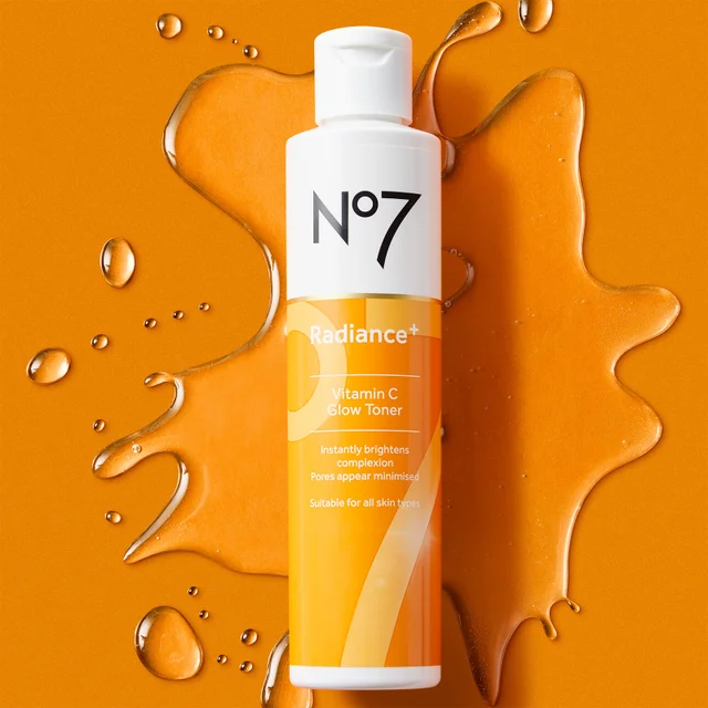 No7 Radiance+ Vitamin C Glow Toner 200ml