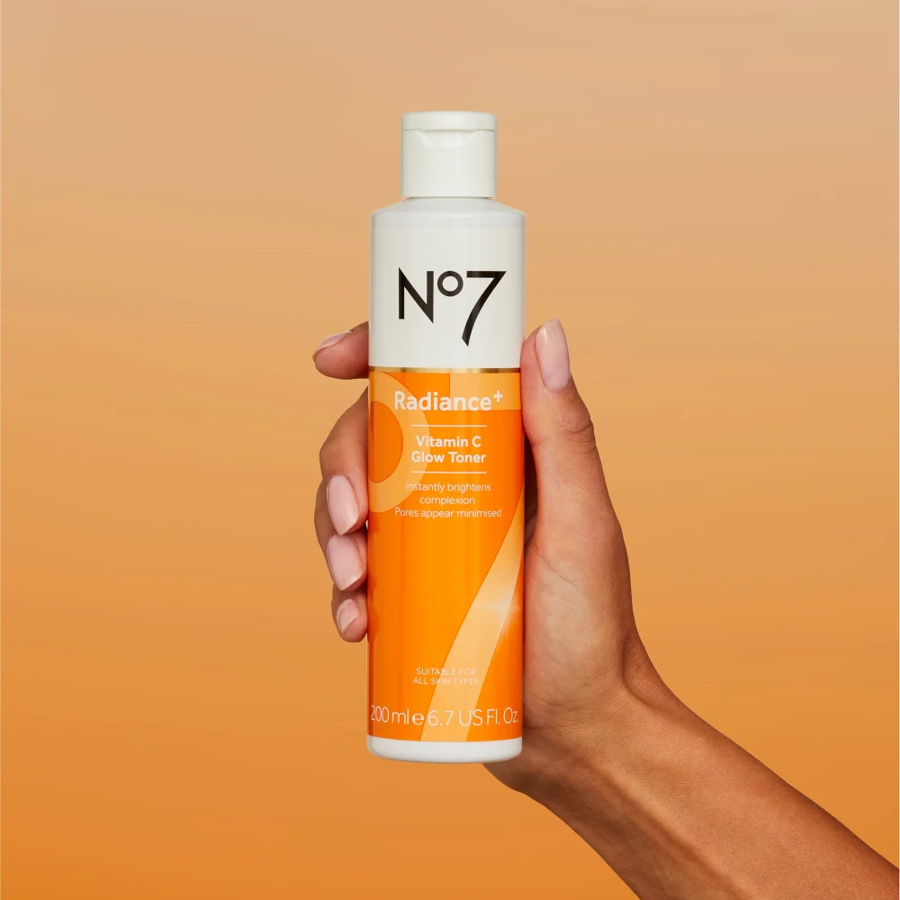 No7 Radiance+ Vitamin C Glow Toner 200ml Image 1