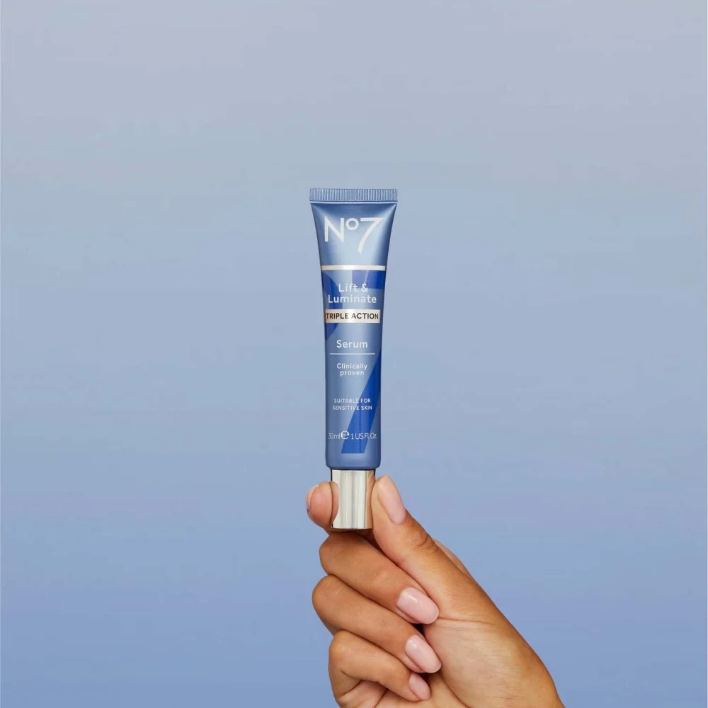 No7 Lift & Luminate TRIPLE ACTION Serum 50ml Image 1