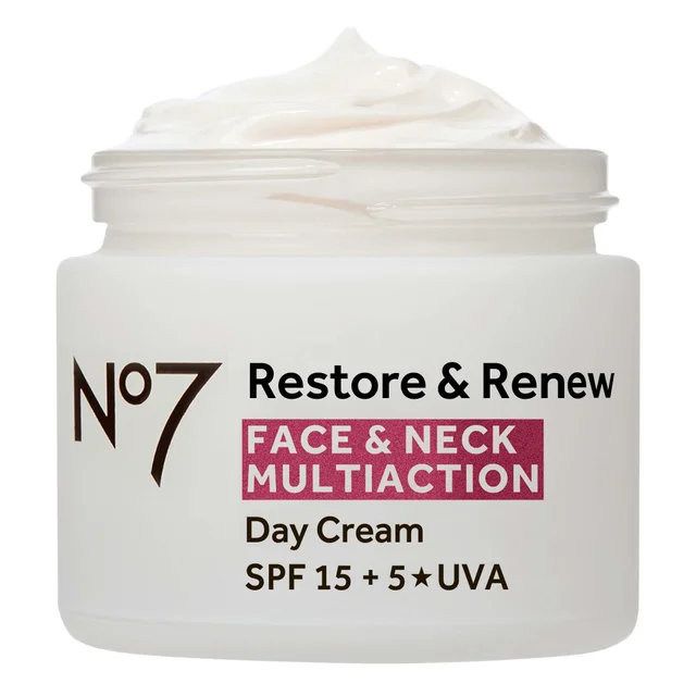 No7 Restore & Renew Face & Neck MULTI ACTION Day Cream 50ml