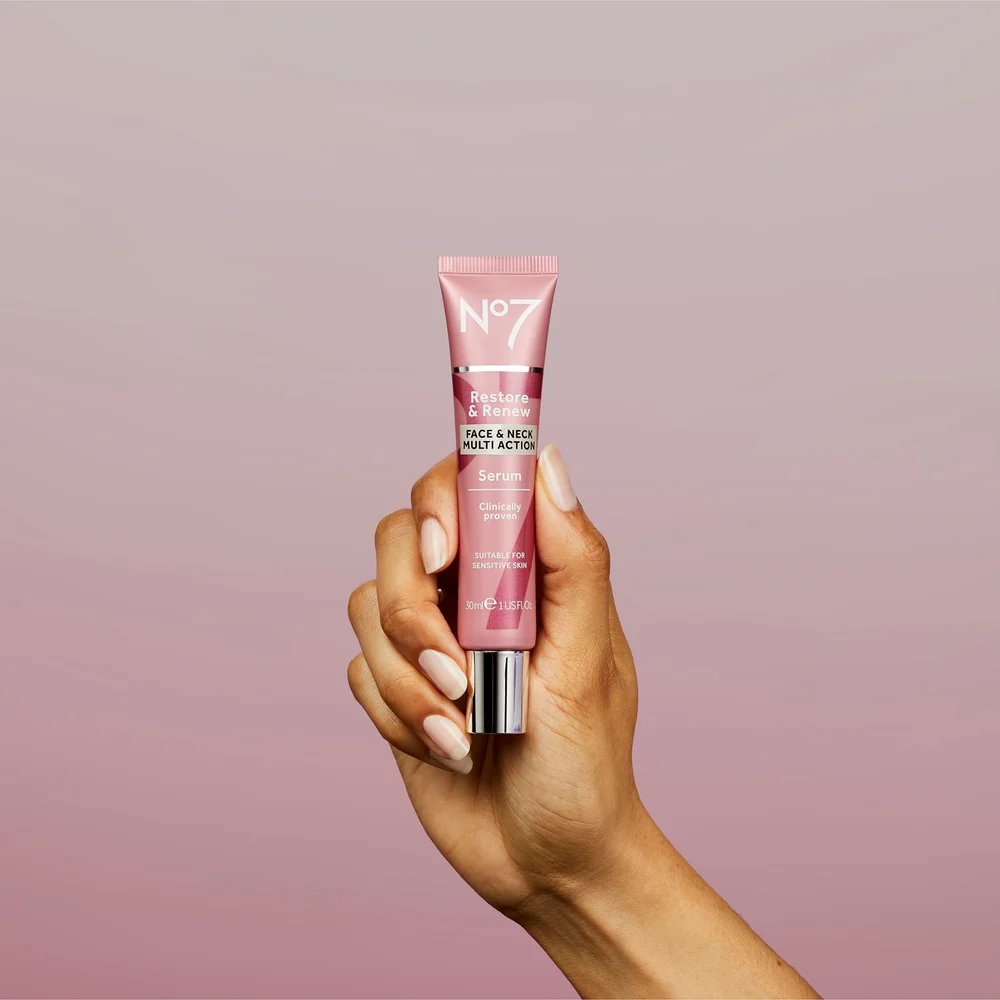 Restore & Renew FACE & NECK MULTI ACTION Serum 30ml Image 1