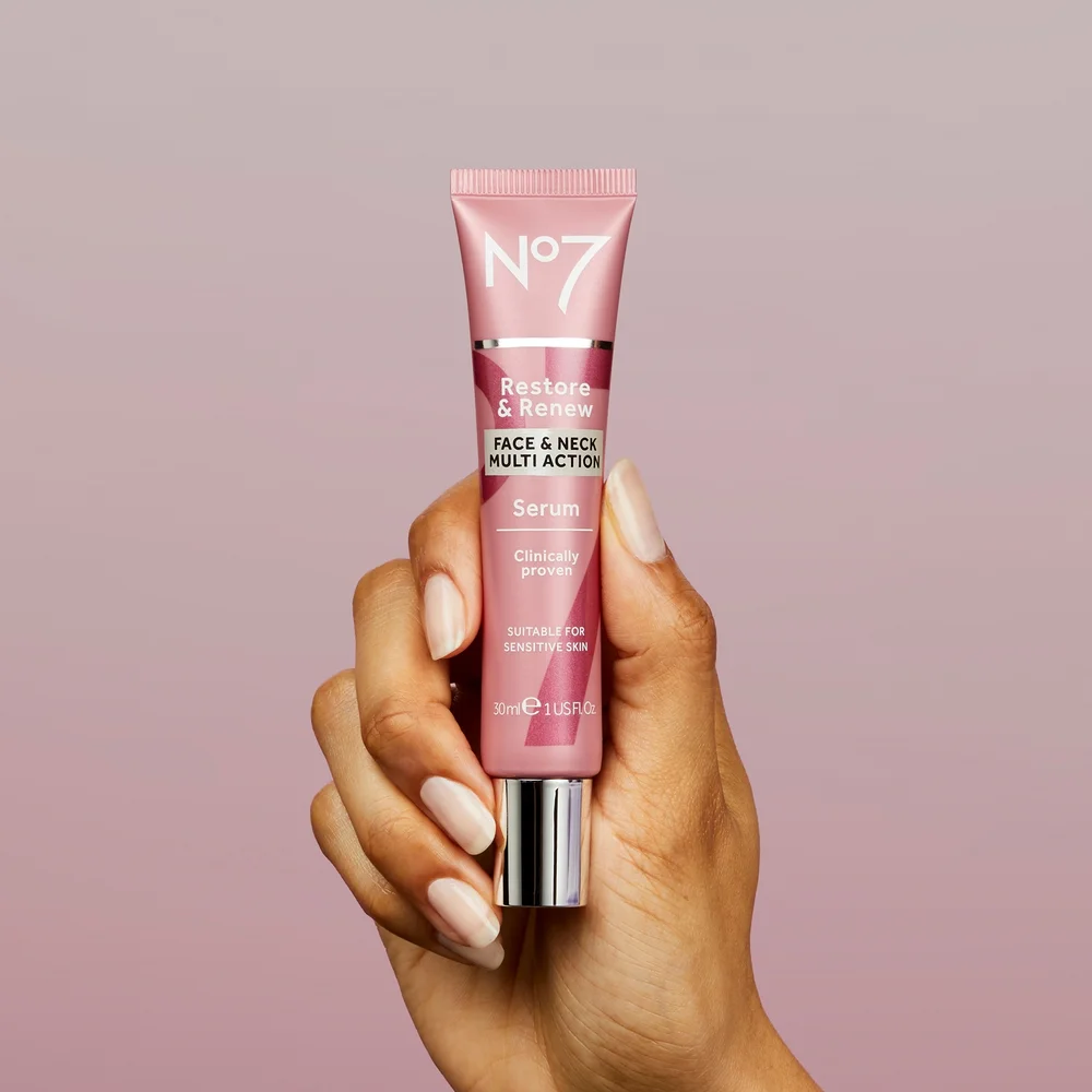 Restore & Renew FACE & NECK MULTI ACTION Serum 50ml Image 1
