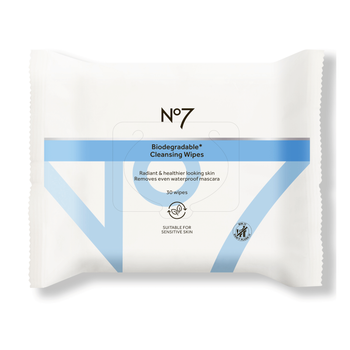 No7 Biodegradeable Cleansing Wipes 30 Wipes