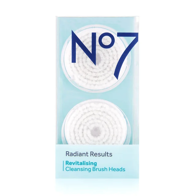 No7 Radiant Results Revitalising Brush Heads X2