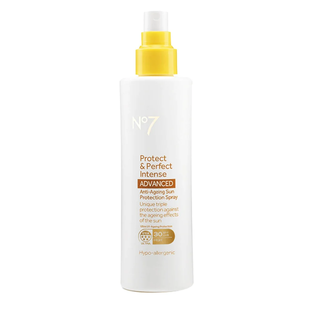 No7 Protect & Perfect Intense ADVANCED Anti-Ageing Sun Protection Spray SPF30 200ml Image 1