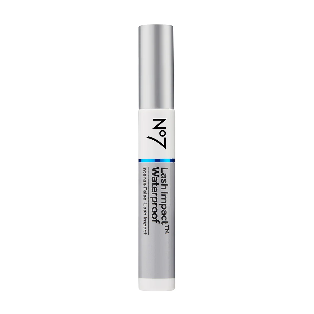 No7 Lash Impact Waterproof Mascara Black 7ml Image 1