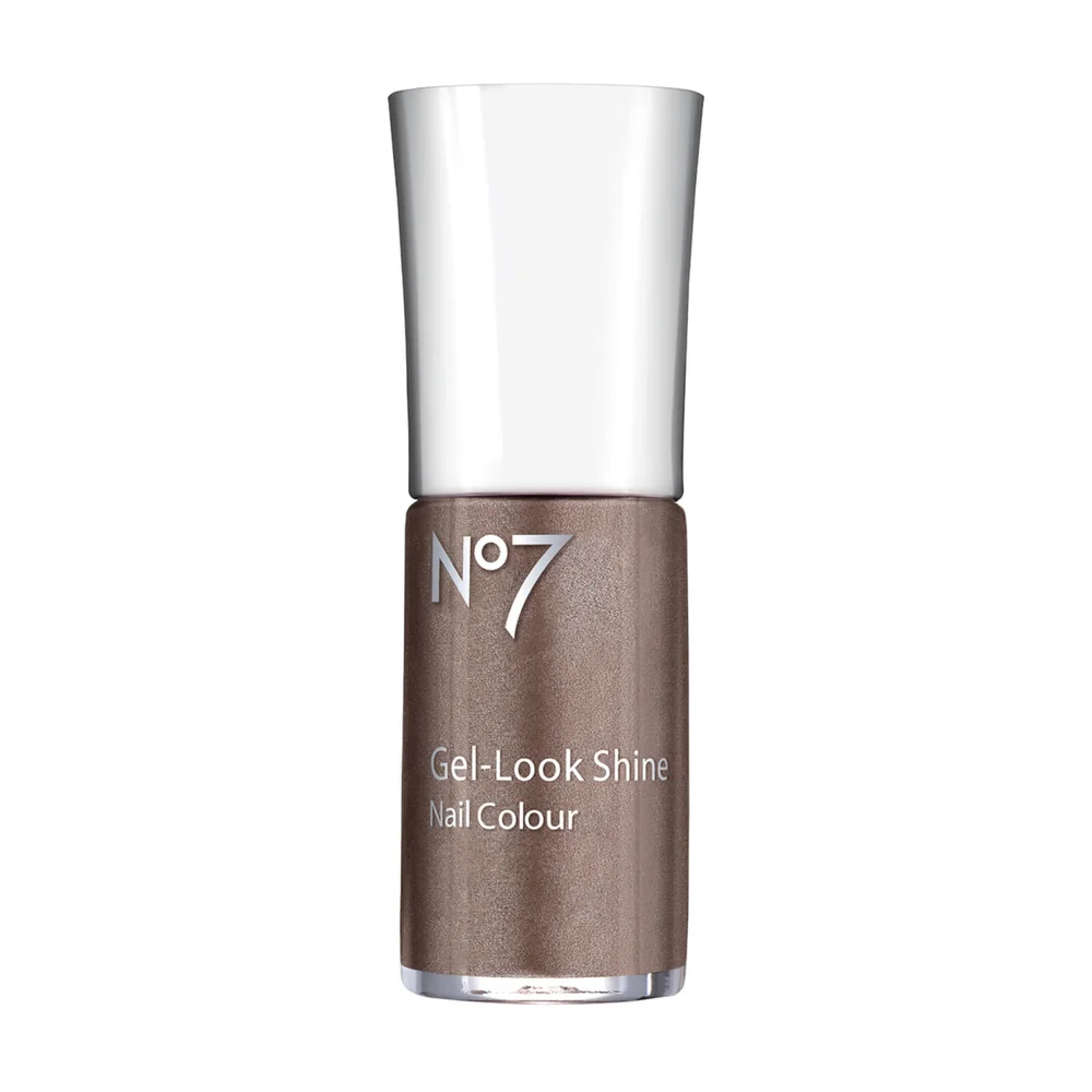 No7 Gel Finish Nail Colour Golden Sands 10ml Image 1
