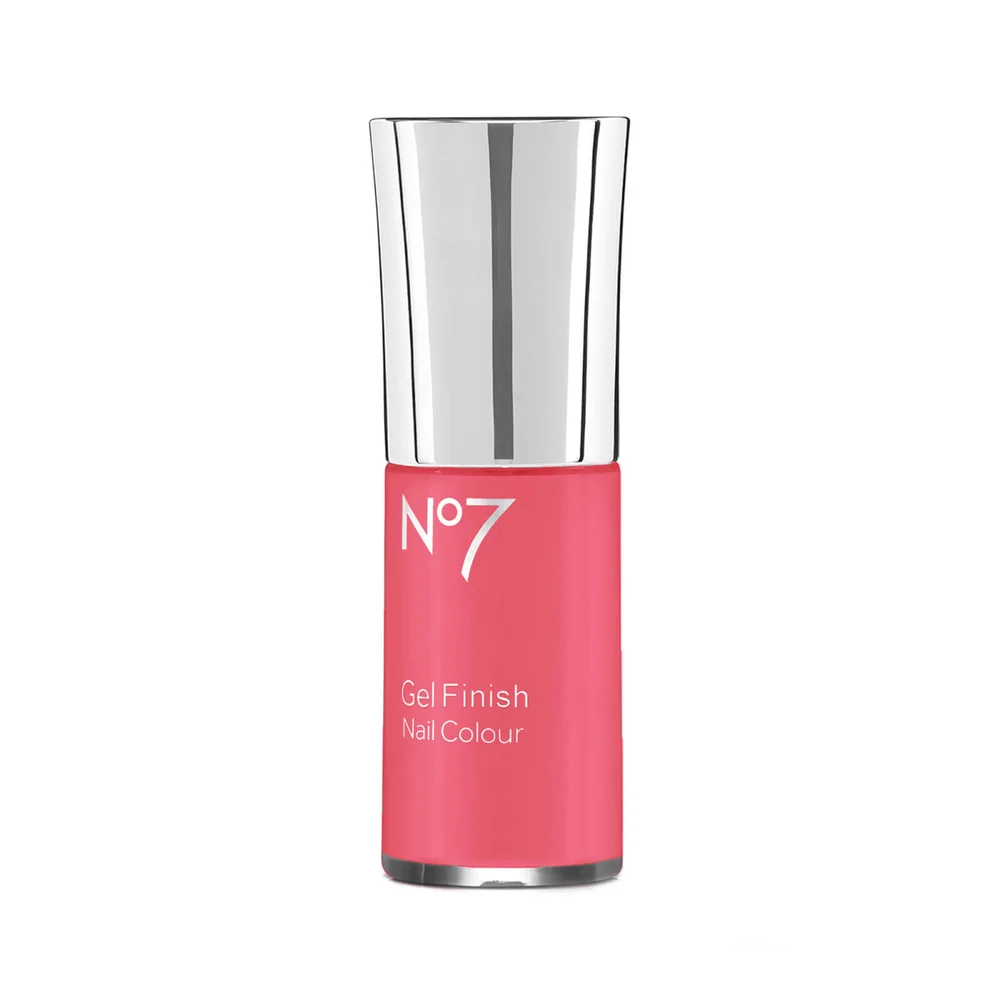 No7 Gel Finish Nail Colour Grapefruit 10ml Image 1
