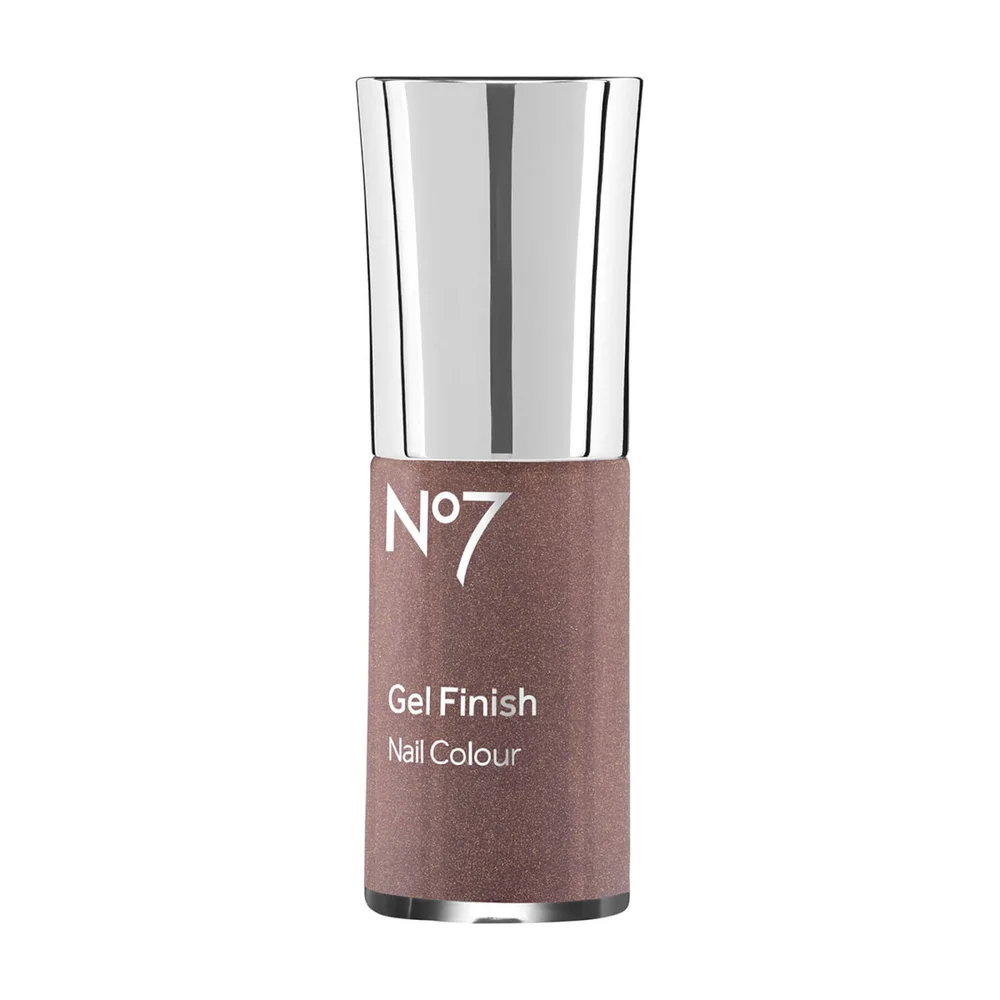 No7 Gel Finish Nail Colour 10ml - Rose Gold Image 1
