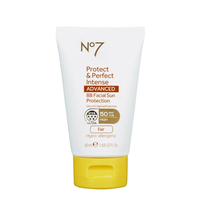 No7 Protect & Perfect Intense ADVANCED BB Facial Sun Protection SPF50 Fair 50ml