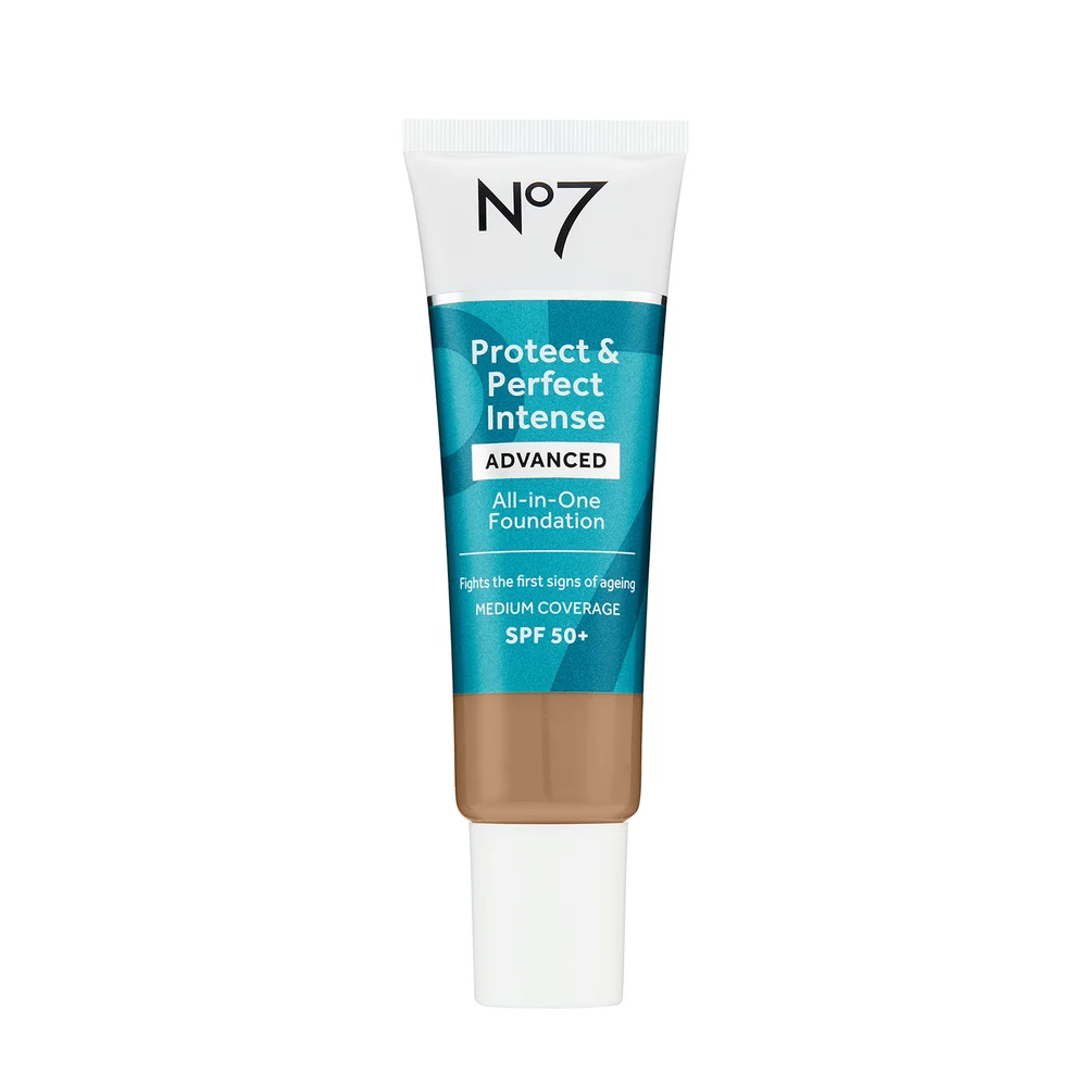 No7 Protect & Perfect Intense ADVANCED All-In-One Foundation 30ml- Sepia Image 1