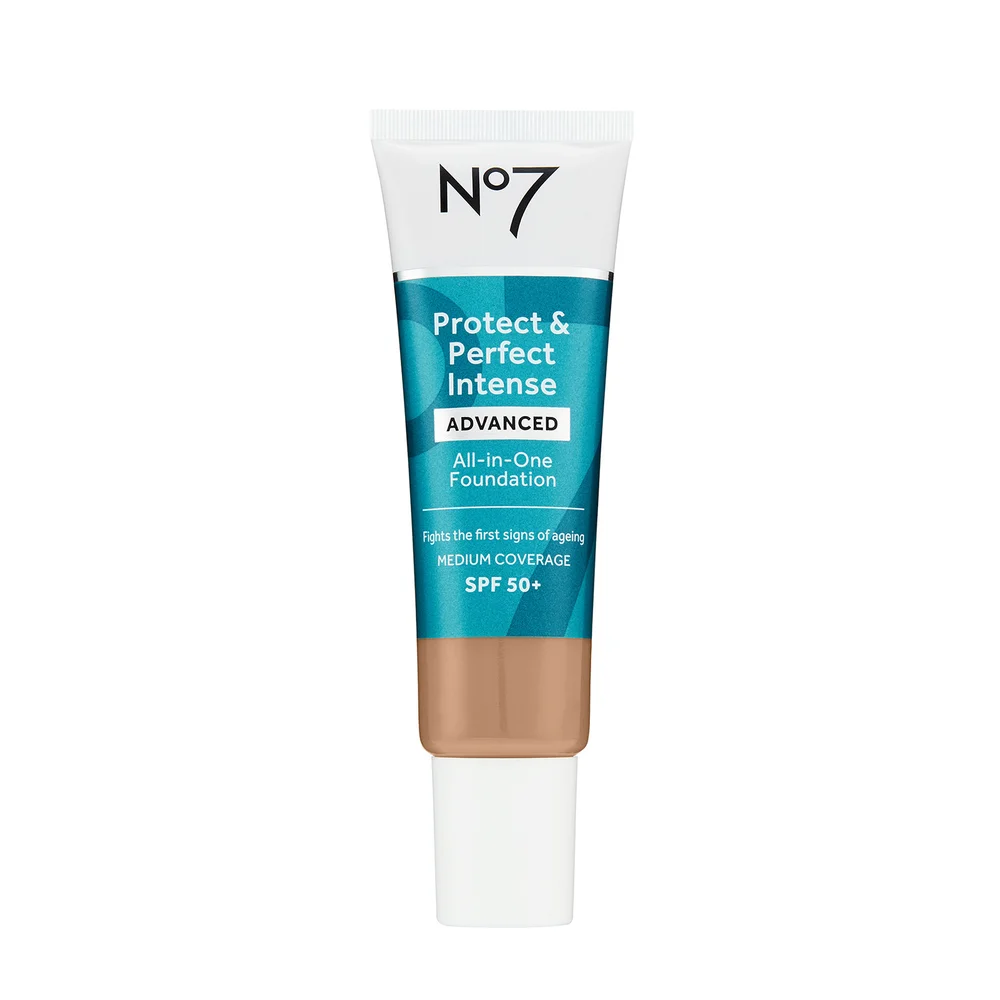 No7 Protect & Perfect Advanced All-In-One Foundation Latte 30ml Image 1