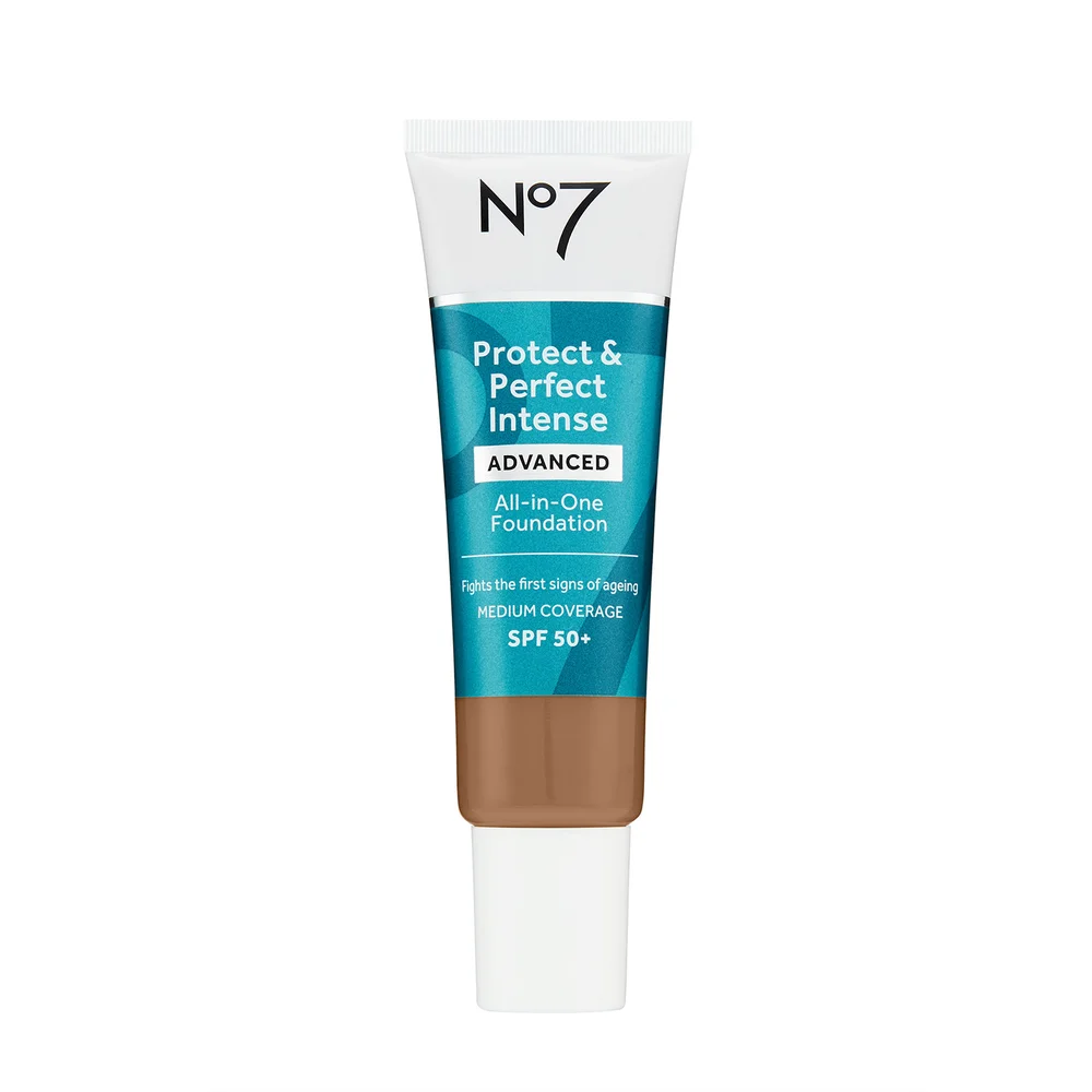 No7 Protect & Perfect Intense ADVANCED All-In-One Foundation 30ml - Toffee Image 1