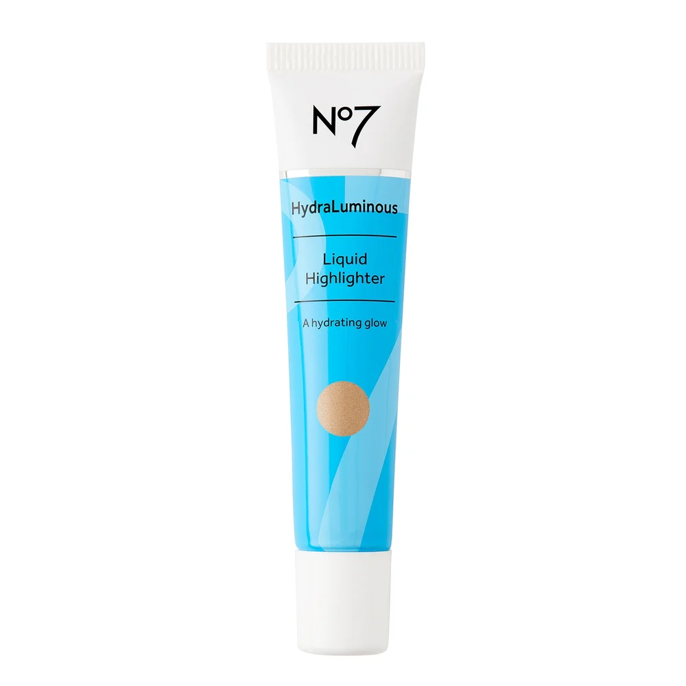 No7 HydraLuminous Liquid Highlighter 15ml - Prosecco Image 1