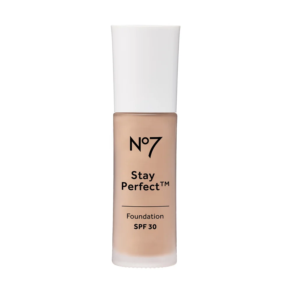 No7 Stay Perfect™ Foundation 30ml - Sahara 580N Image 1