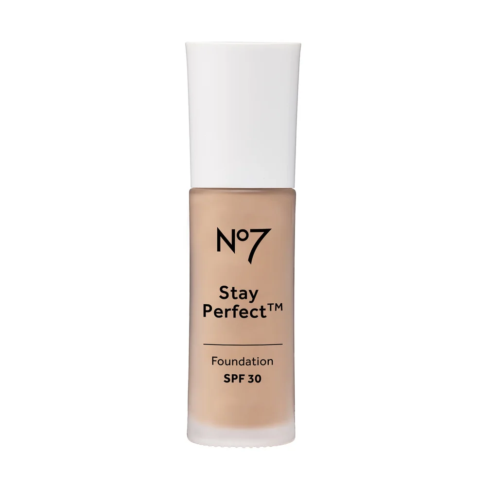 No7 Stay Perfect™ Foundation 30ml - Cameo 550N Image 1