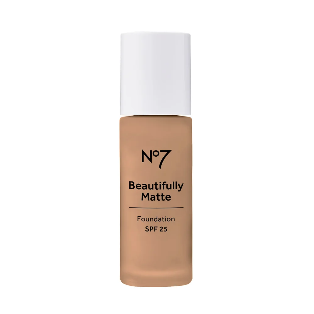 No7 Beautifully Matte Foundation Latte 420N Image 1