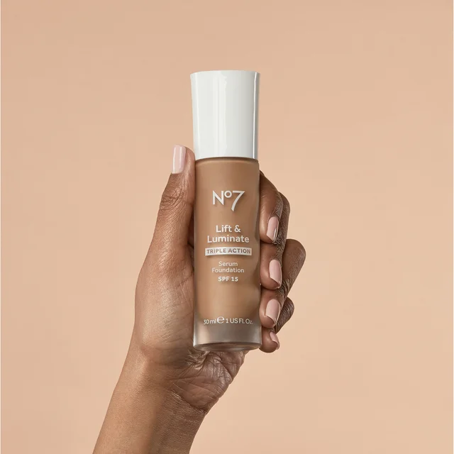 No7 Lift & Luminate TRIPLE ACTION Serum Foundation 30ml