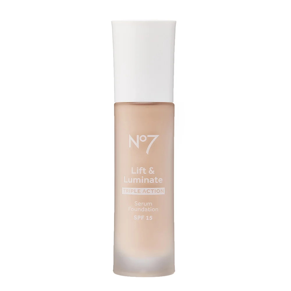 No7 Lift & Luminate TRIPLE ACTION Serum Foundation SPF15 30ml - Porcelain 630N Image 1