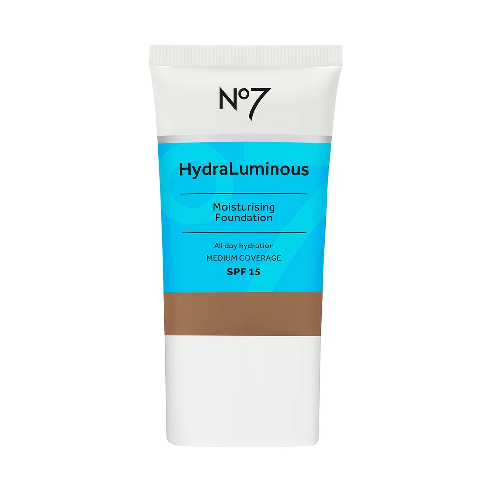 No7 HydraLuminous Moisturising Foundation 30ml - Mocha Image 1
