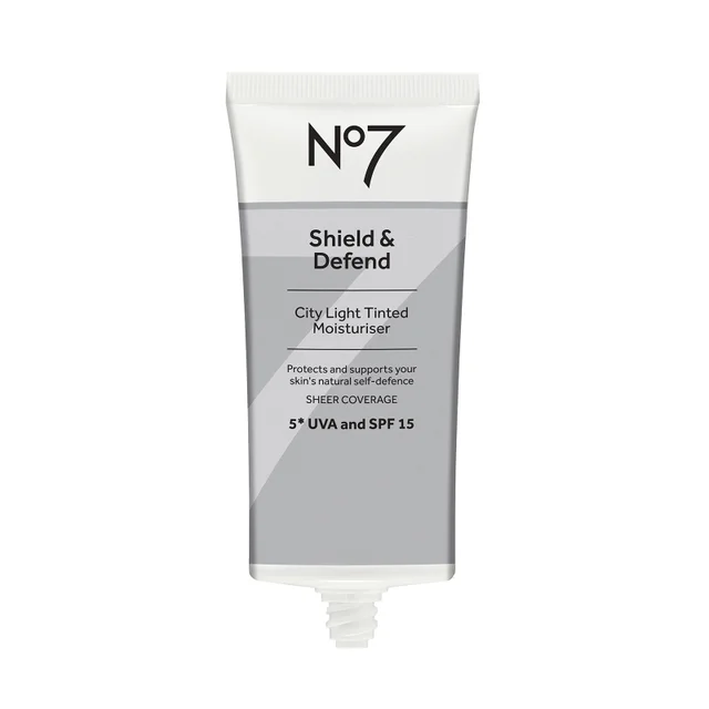 No7 Shield & Defend City Light Tinted Moisturiser 50ml