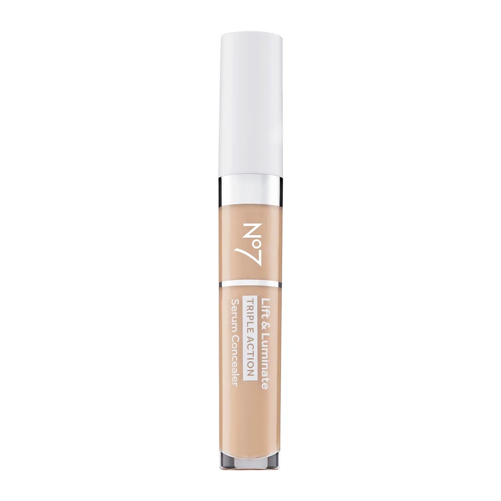 No7 Lift & Luminate TRIPLE ACTION Serum Concealer Fair/Light 8ml Image 1