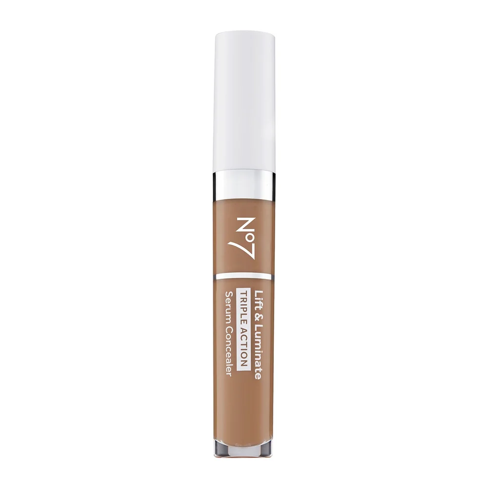 No7 Lift & Luminate TRIPLE ACTION Serum Concealer 8ml - Medium Rich Image 1