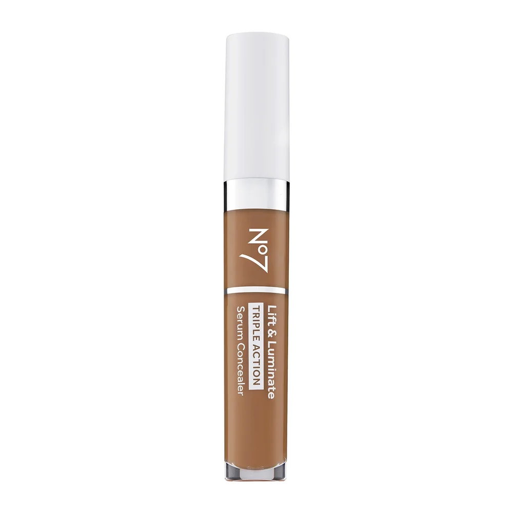 No7 Lift & Luminate TRIPLE ACTION Serum Concealer Rich 8ml Image 1