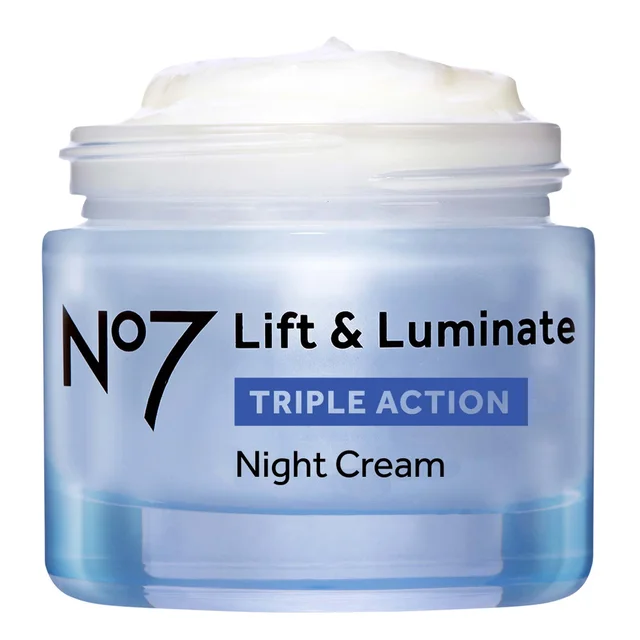 No7 Lift & Luminate TRIPLE ACTION Night Cream 50ml