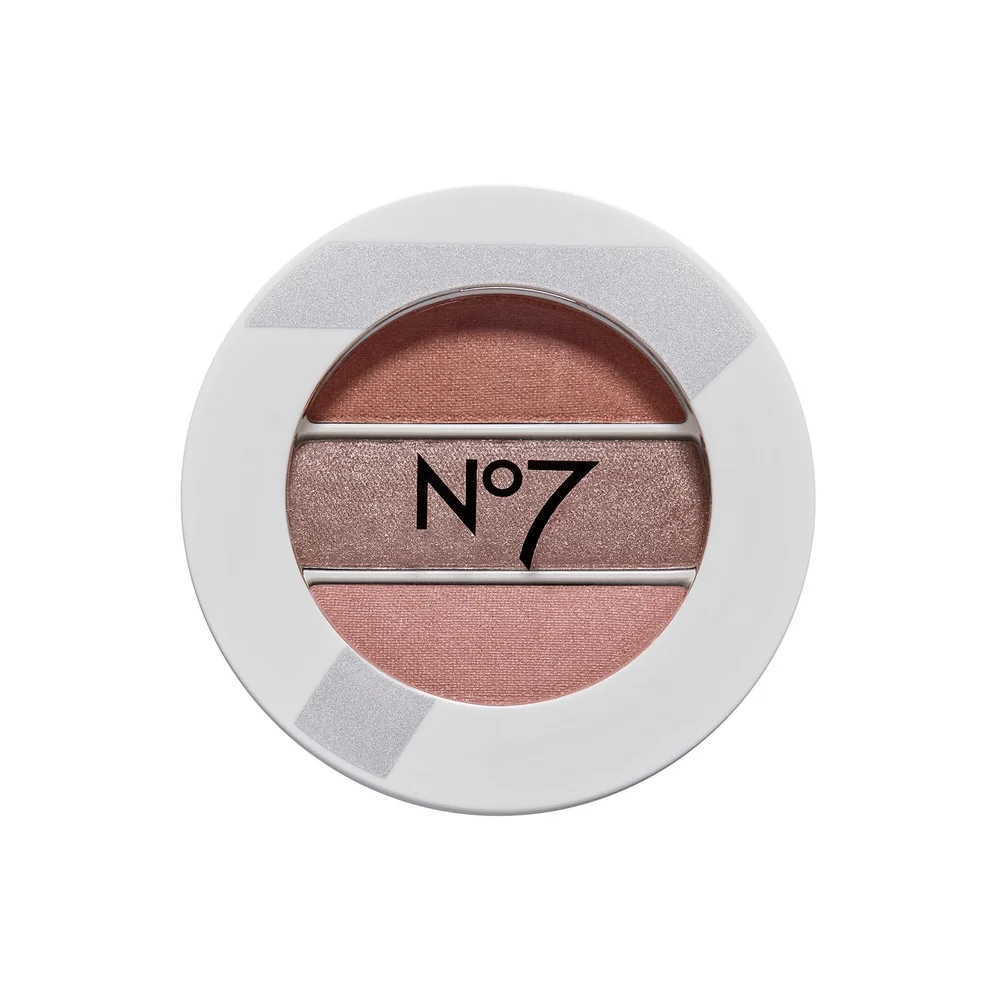 No7 Eyeshadow Trios 2.6g - Burnished Bronze Image 1