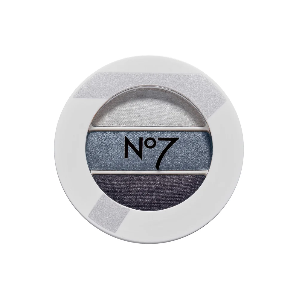 No7 Eyeshadow Trios 2.6g - Stormy Seas Image 1