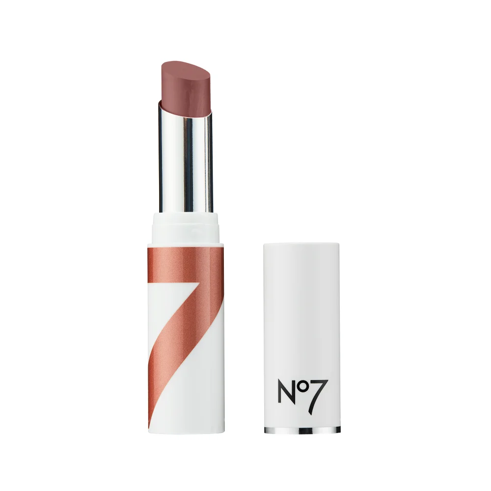 No7 Stay Perfect Lipstick 3.2g - Ginger Rose Image 1