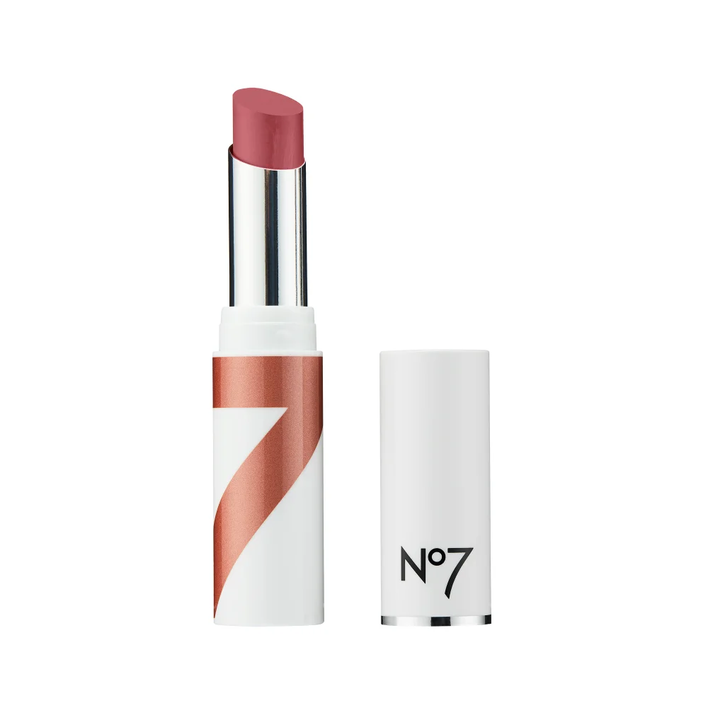 No7 Stay Perfect Lipstick 3.2g - Pink Blush Image 1