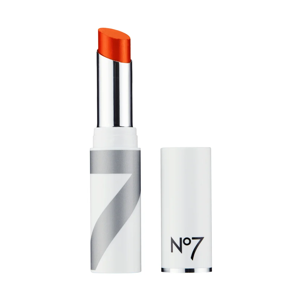 No7 Sheer Temptation Lipstick 3.2g - Coral Peach Image 1