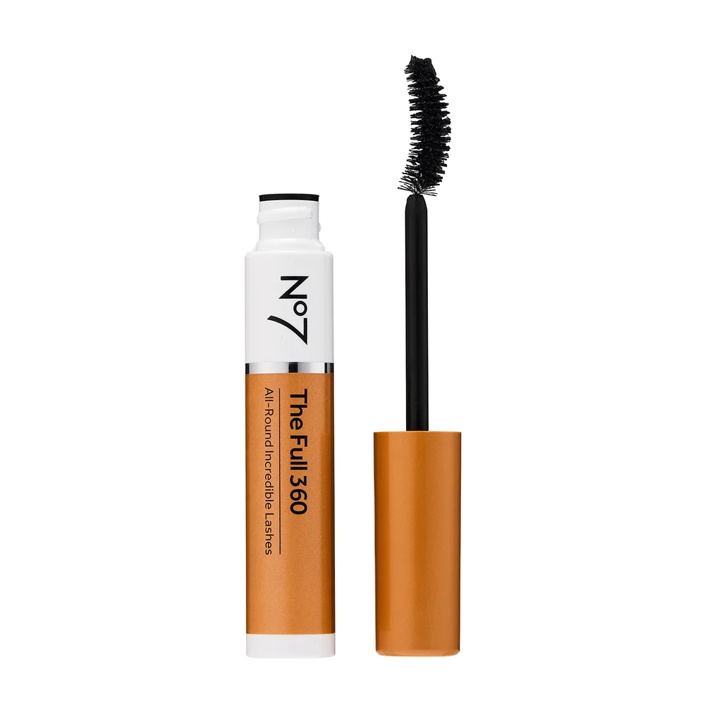 No7 The Full 360 Mascara 7ml - Black Image 1