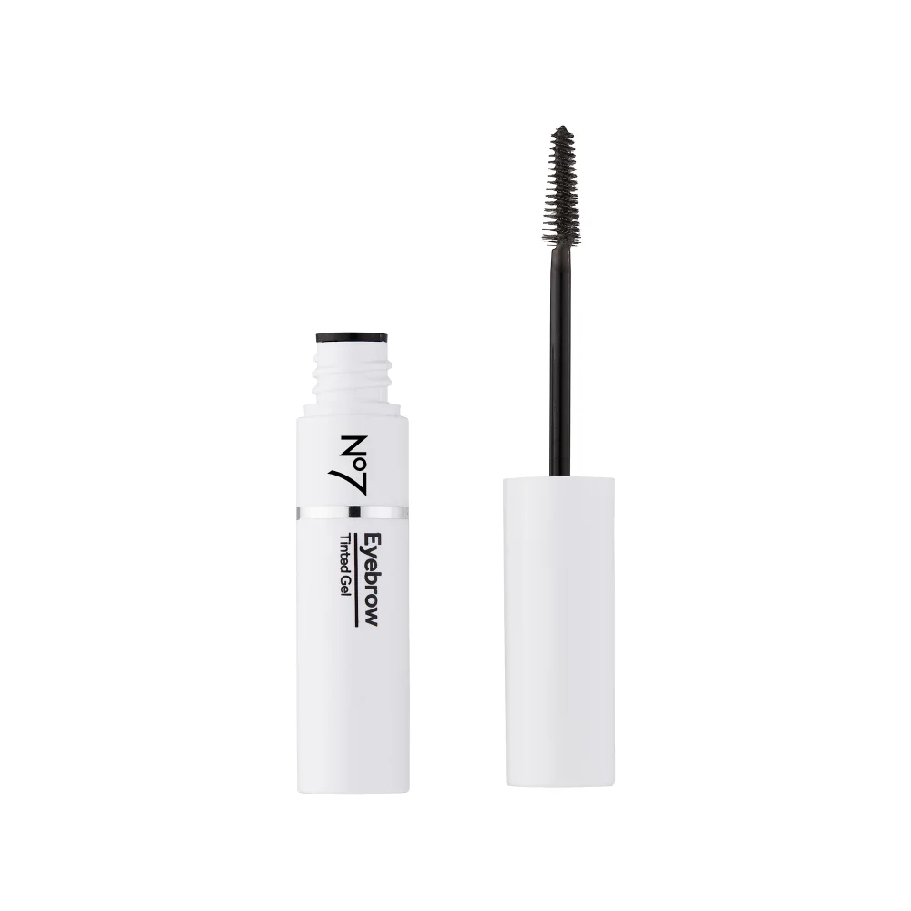 No7 Eyebrow Tinted Gel 3.7ml - Black Image 1