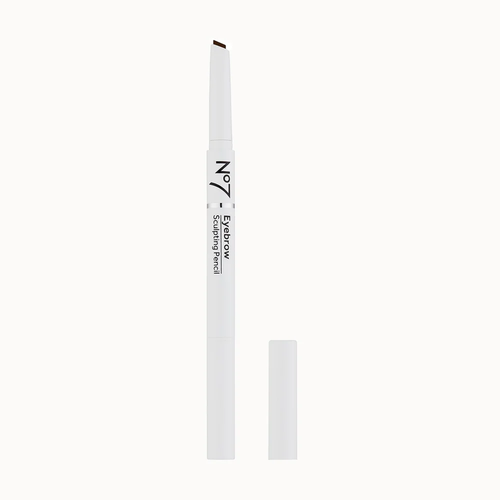 No7 Eyebrow Sculpting Pencil 0.2g - Brown Image 1