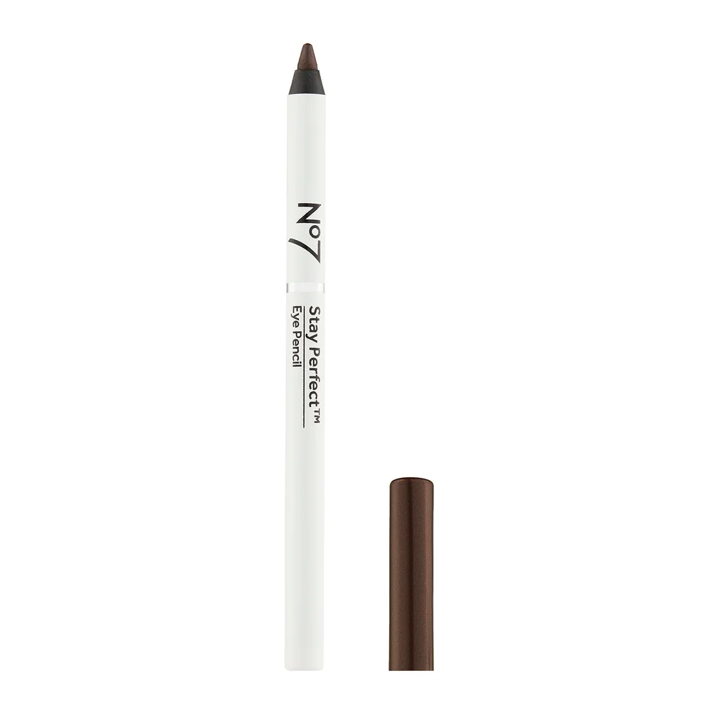 No7 Stay Perfect Amazing Eyes Pencil 1g - Brown Image 1