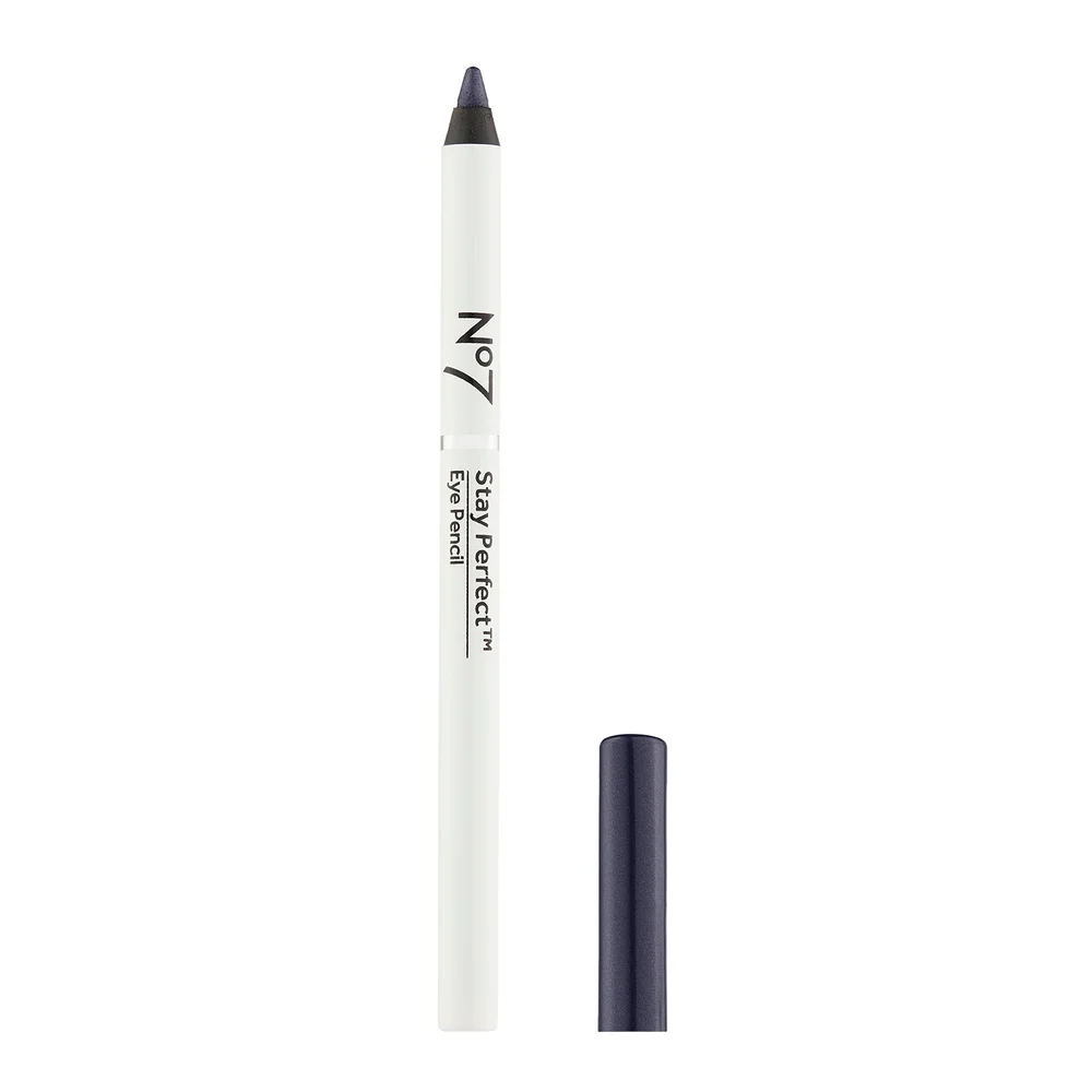 No7 Stay Perfect Amazing Eyes Pencil 1g - Navy Blue Image 1