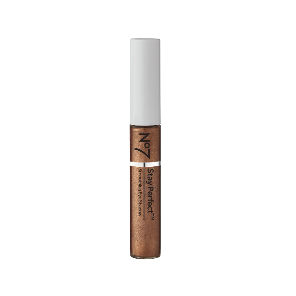 No7 Stay Perfect Smoothing Eyeshadow 4ml - Bronze Image 1