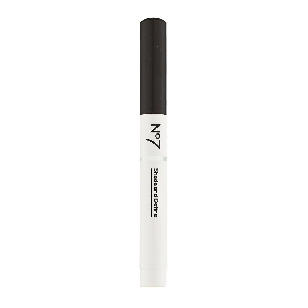 No7 Shade and Define Eye Pencil 1.4g - Black Shimmer Image 1