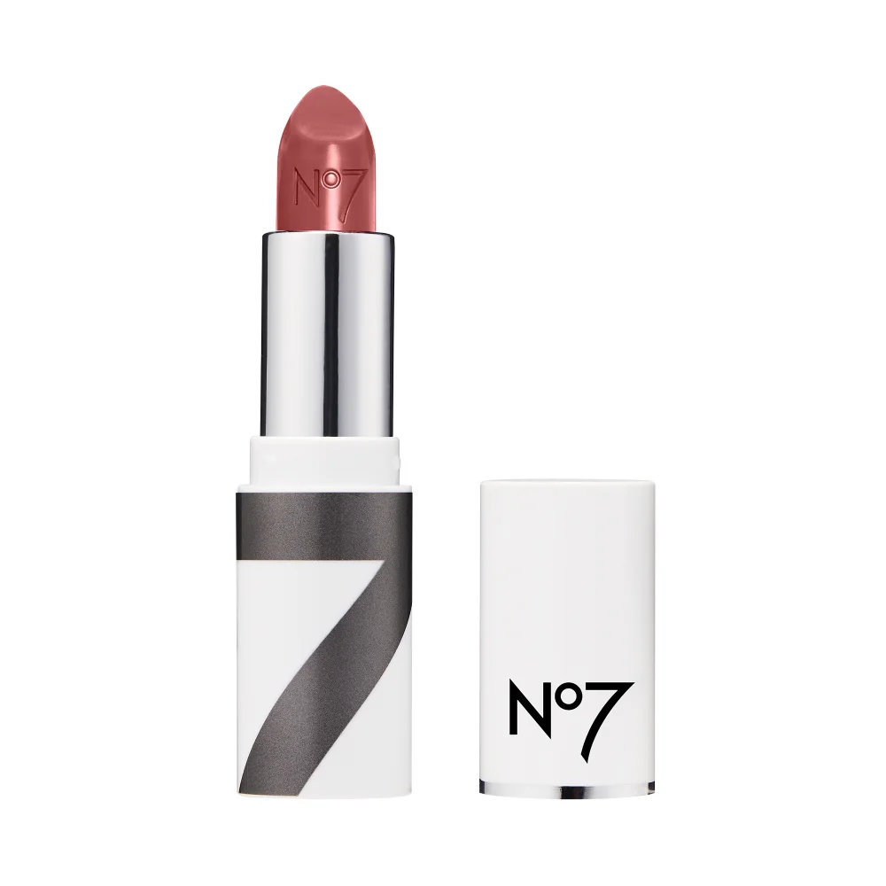 No7 Moisture Drench Lipstick 3.8g - Deep Rose Image 1