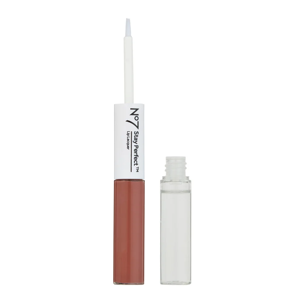 No7 Stay Perfect Lip Lacquer 6ml - Desert Rose Image 1