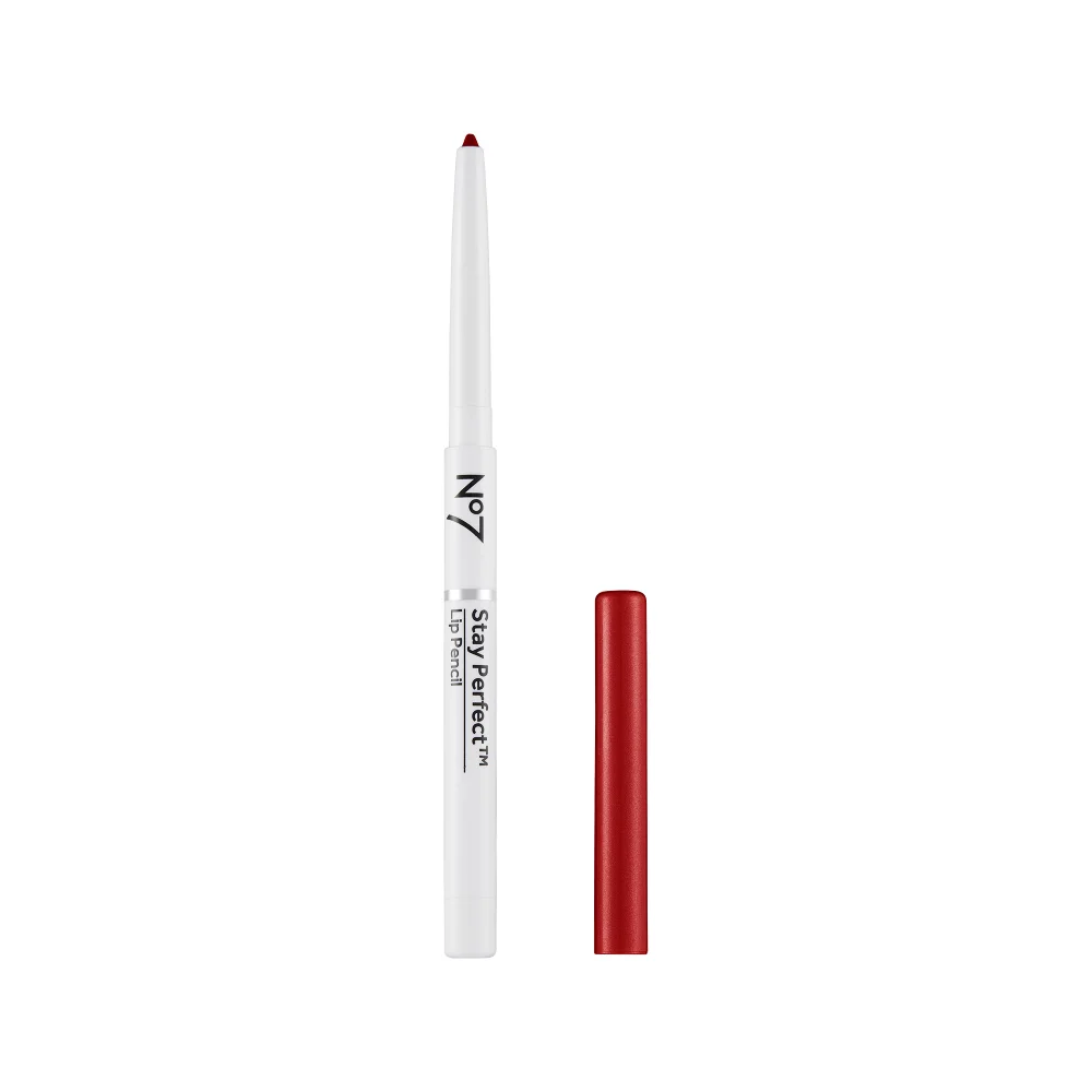 No7 Stay Perfect Lip Pencil 3g - Red Image 1