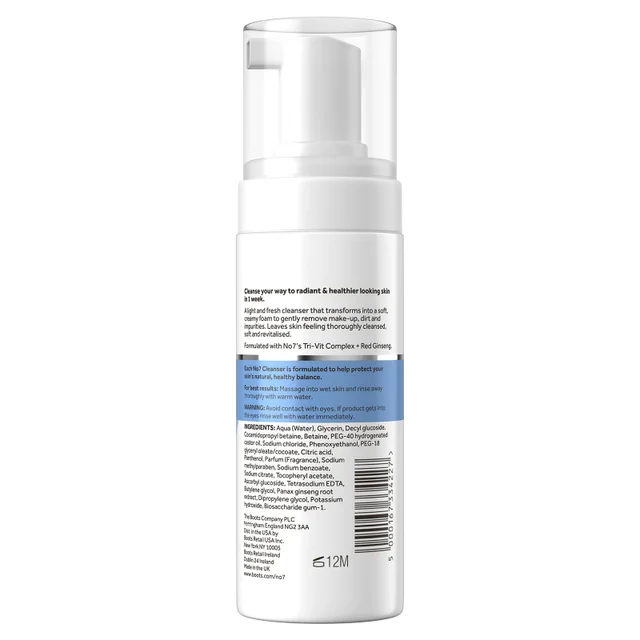 No7 Cleansing Foaming Cleanser Normal 150ml
